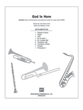 God Is Here Instrumental Parts choral sheet music cover Thumbnail